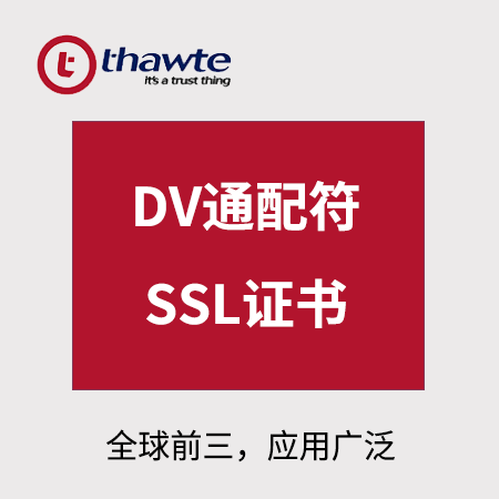 碧江Thawte_DV通配符SSL证书