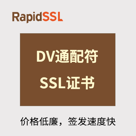 沿河县RapidSSL_DV通配符SSL证书